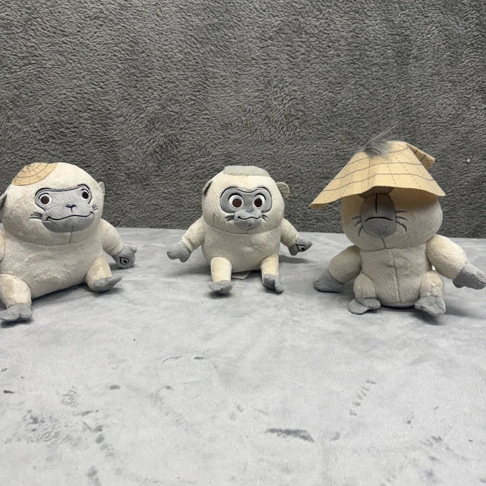 Disney Raya Last Dragon Chattering Ongis Plush 3 Piece Magnet Hands Tested Works